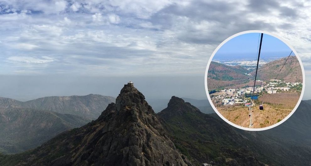 गिरनार पर्वतावरील दत्त मंदिर, रोपवे, परिक्रमा आणि निसर्गाच्या सौंदर्याचा आस्वाद घ्या. Experience the Dattatreya temple, ropeway, parikrama and natural beauty of Girnar mountain